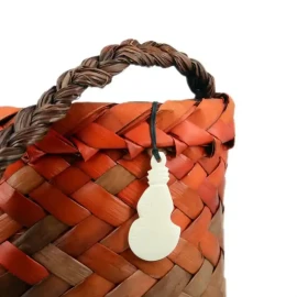 Small patu bone carving. Small Māori patu