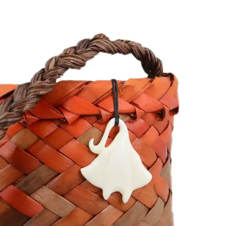 Manta ray bone carvings