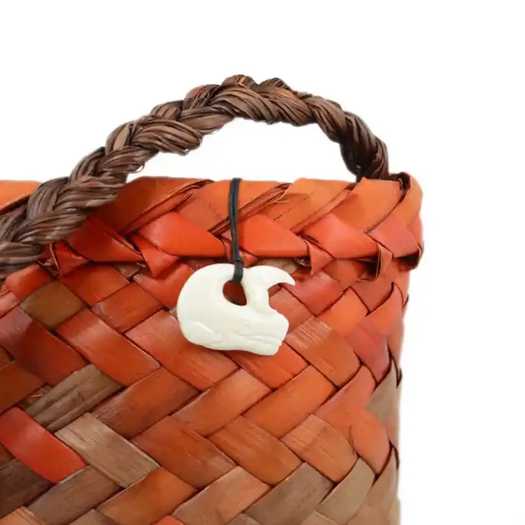 Sperm whale bone carvings