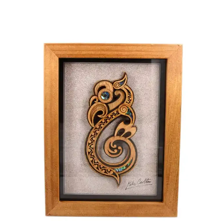 Contemporary Māori art manaia