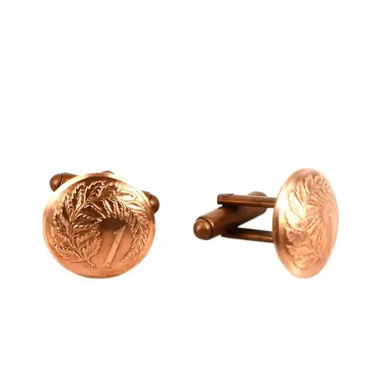 Coin cufflinks: One cent