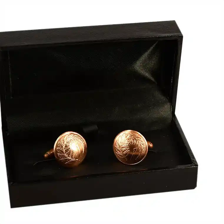 Coin cufflinks: One cent