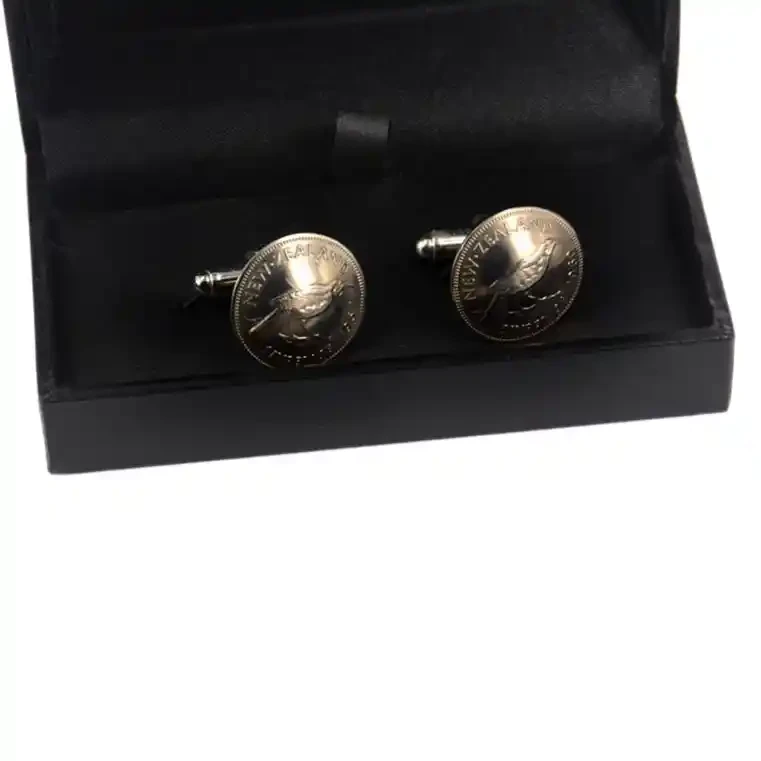 Sixpence coin cufflinks