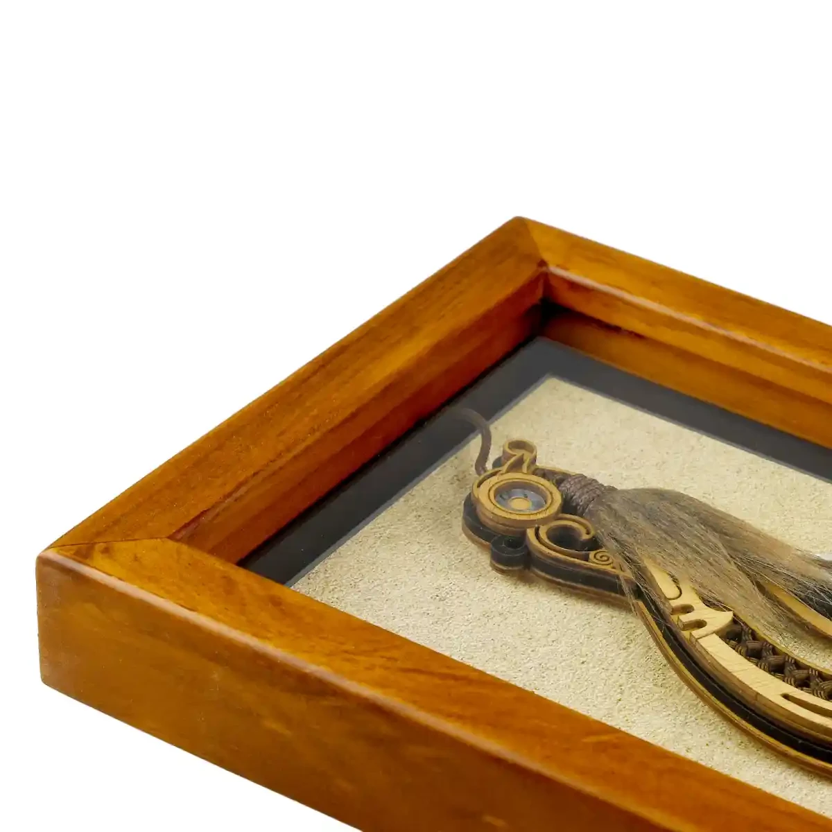 Māori wall art fishhook