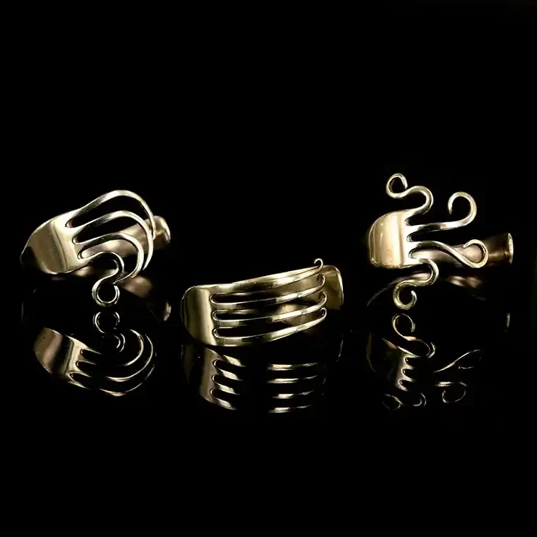 Fork bracelets. A fork as wearable art