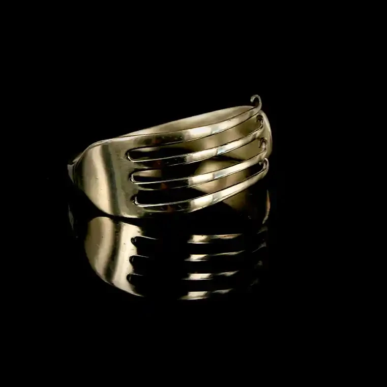Fork bracelets. A fork as wearable art