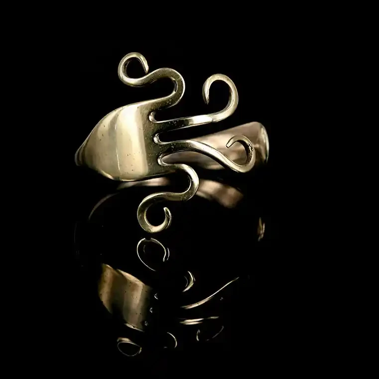 Fork bracelets. A fork as wearable art