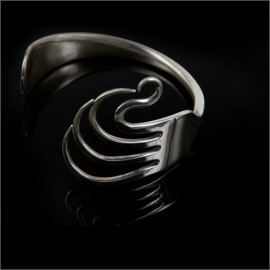 Fork bracelet. A fork as wearable art