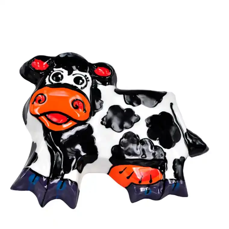 Ceramic cow