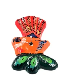 Ceramic fantail clocks