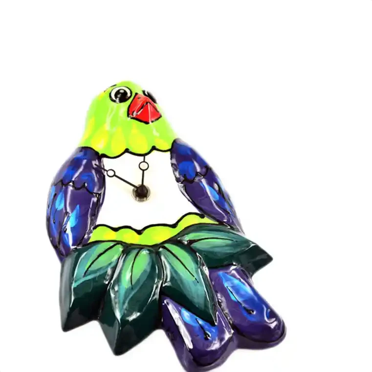 Ceramic pigeon clocks