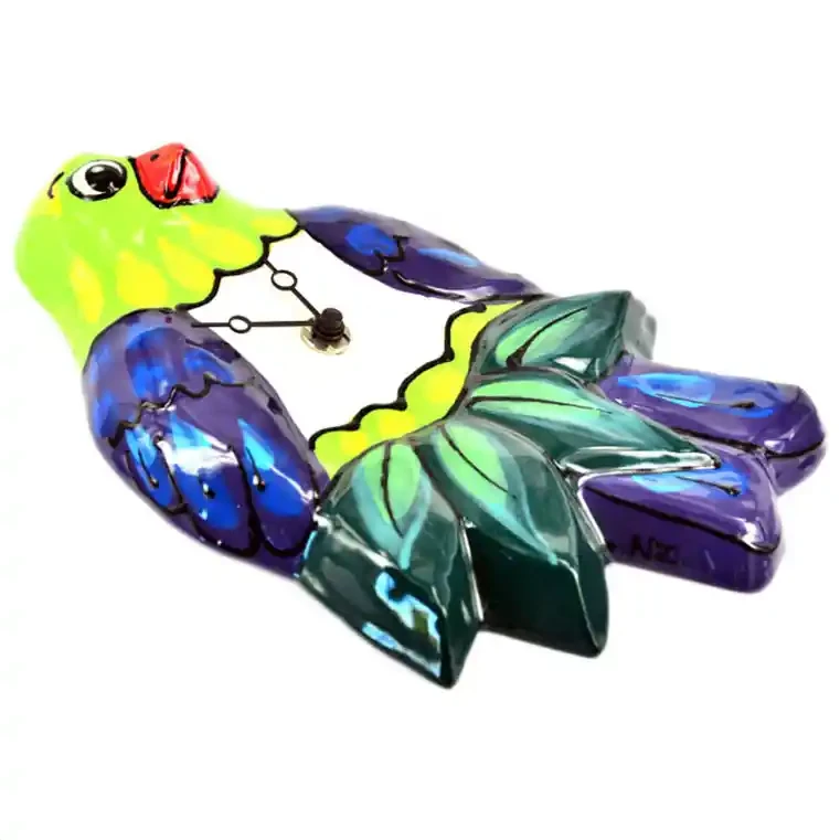 Ceramic pigeon clocks