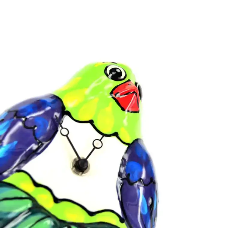 Ceramic pigeon clocks