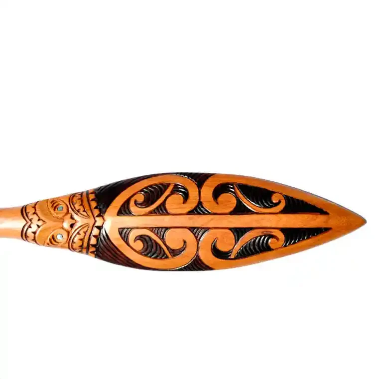 Medium Māori wooden paddle