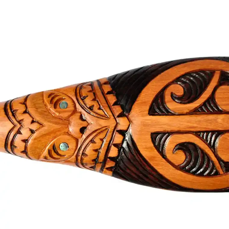 Medium Māori wooden paddle