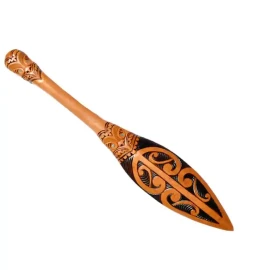 Medium Māori wooden paddle