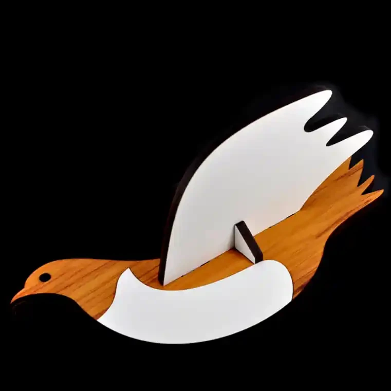 Koreru wall shelf. Pigeon wall shelf