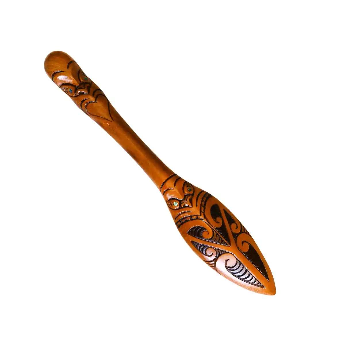 Small wooden paddle