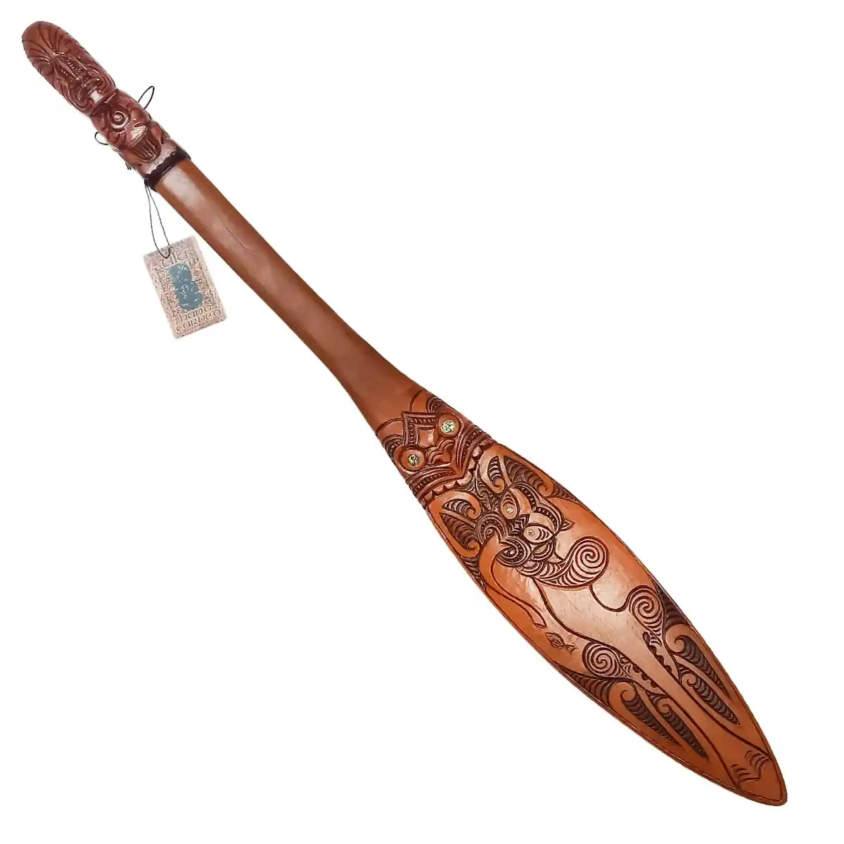 Large Māori waka hoe