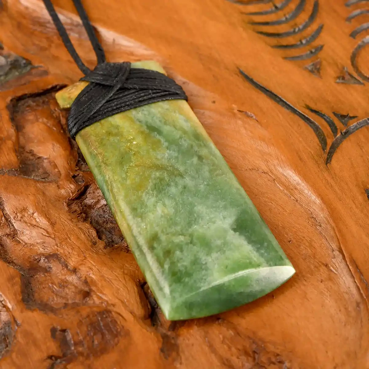 Greenstone adze pendant
