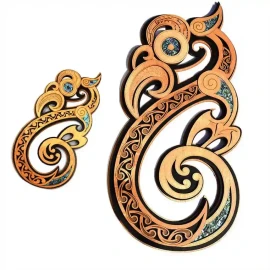 Huge manaia wall hanger