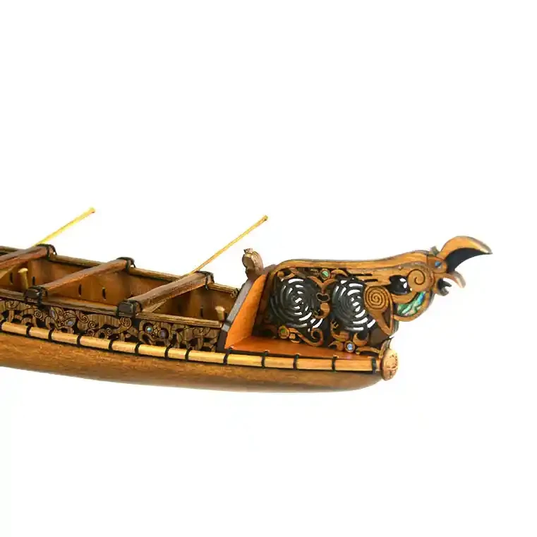 Authentic Māori waka