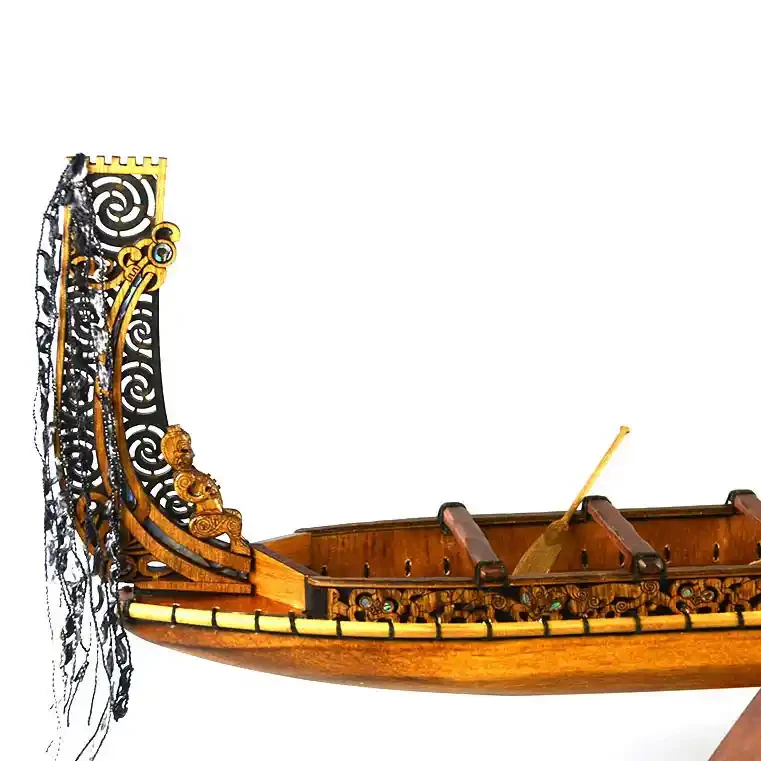Authentic Māori waka