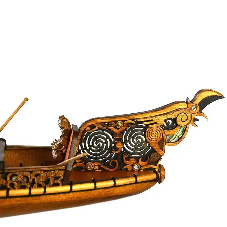Authentic Māori waka