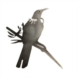 Metalbird tui silhouette