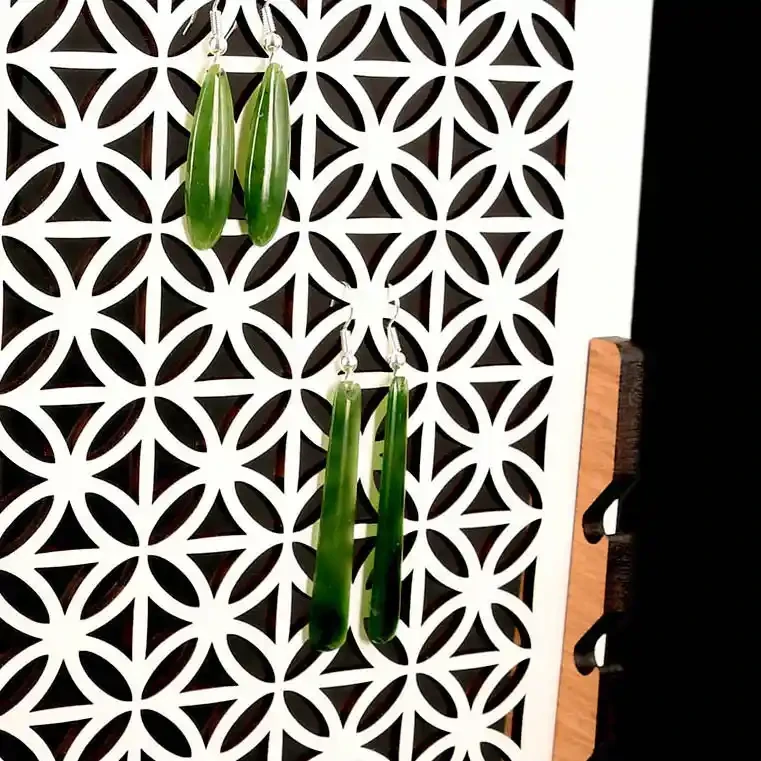 Jewellery stand with frangipani design