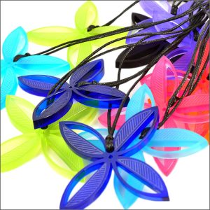 Frangipani pendants