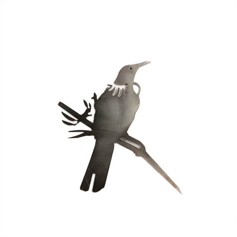 Metalbird baby tūī silhouette
