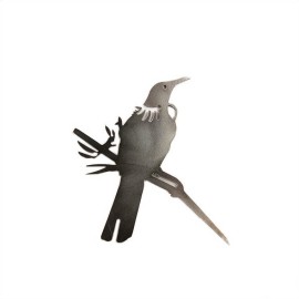 Metalbird baby tui silhouette