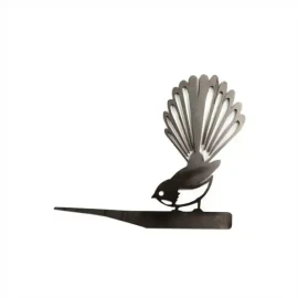 Metalbird baby fantail silhouette