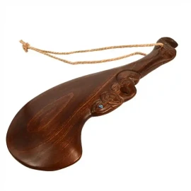 Wooden wahaika club