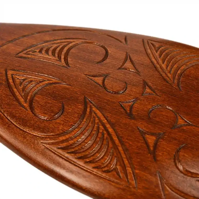 Large wooden mere club