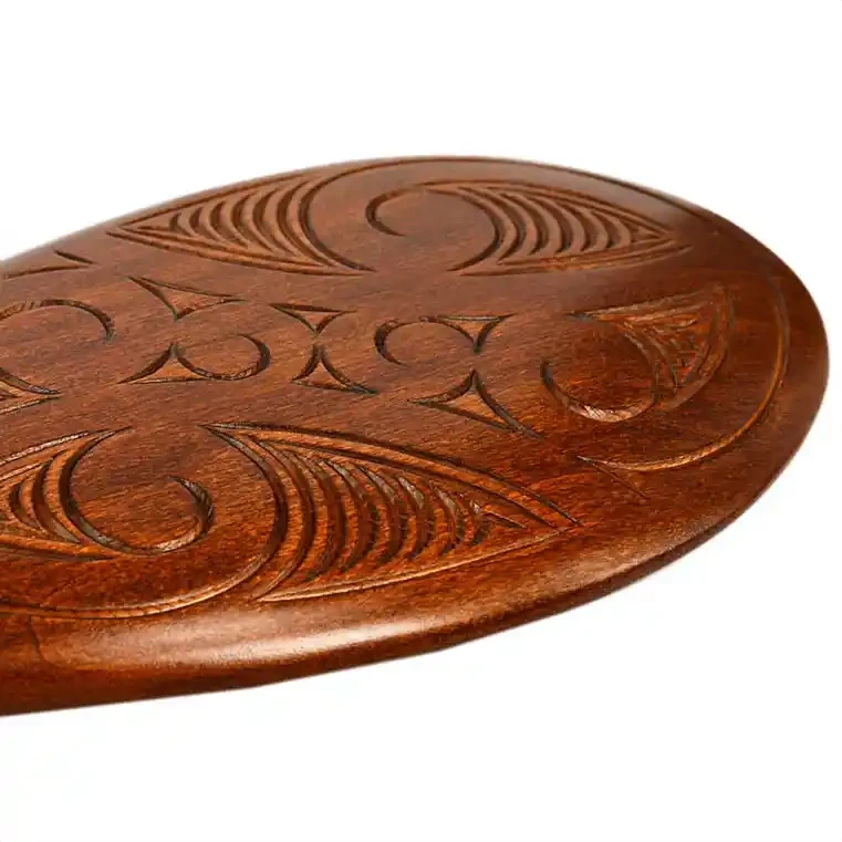 Large wooden mere club