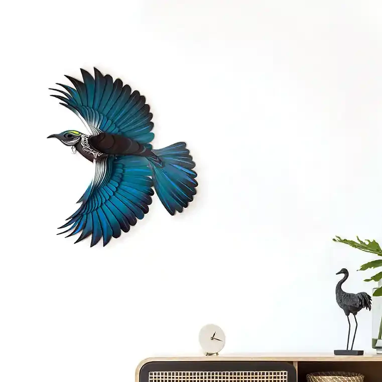 Tūī wall art 3D