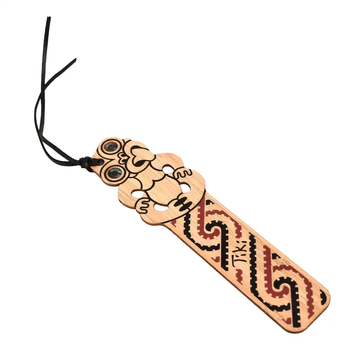 Bamboo bookmarks with kiwi designs