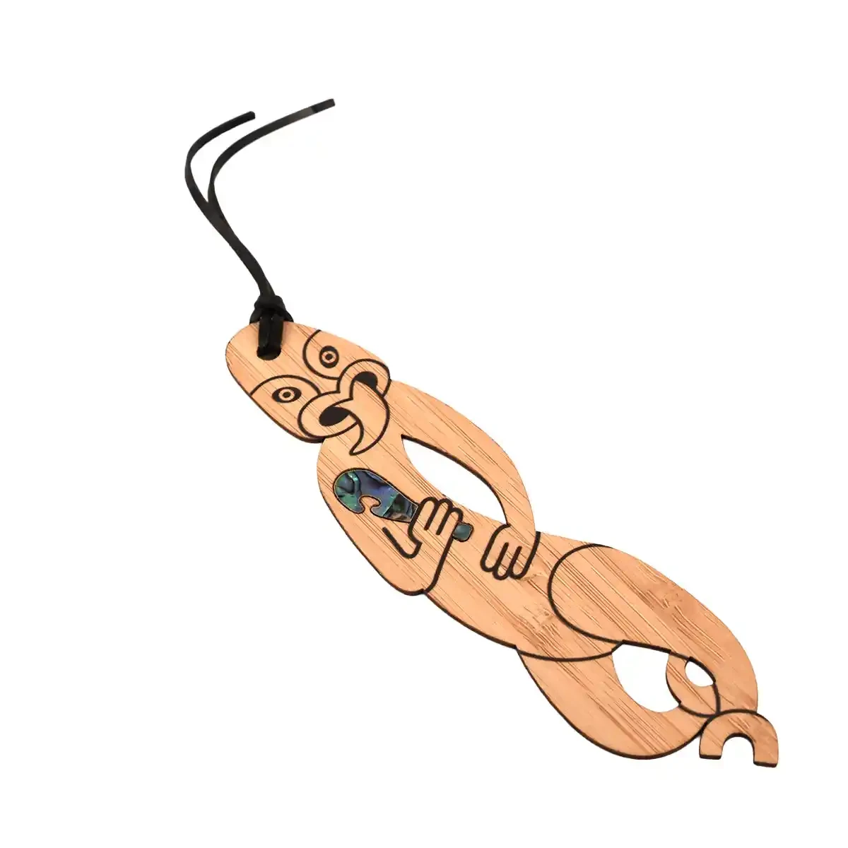 Bamboo bookmarks with kiwi designs