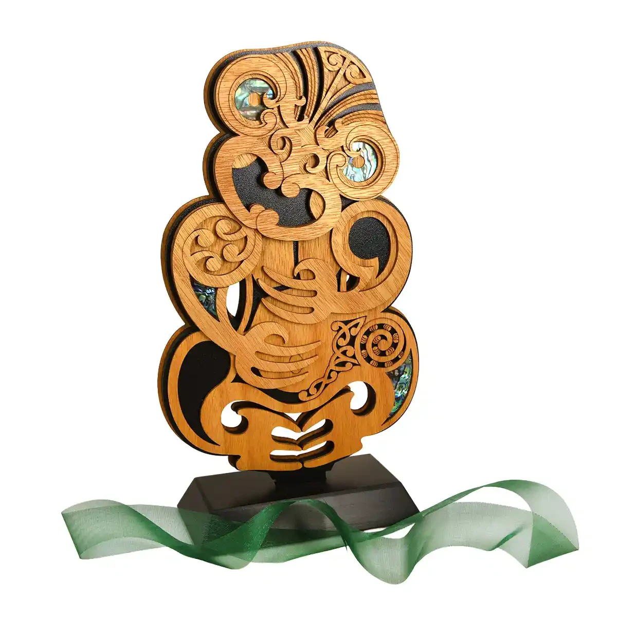 Large Māori Tiki trophy