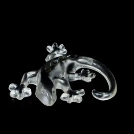 Glass gecko gifts, shiny finish