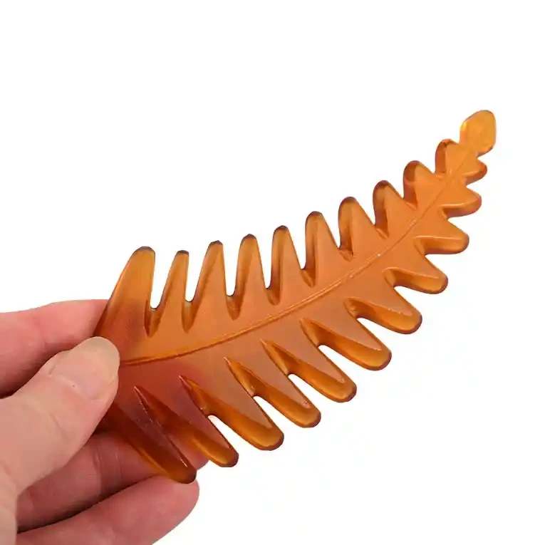 Glass ferns. Shiny finish