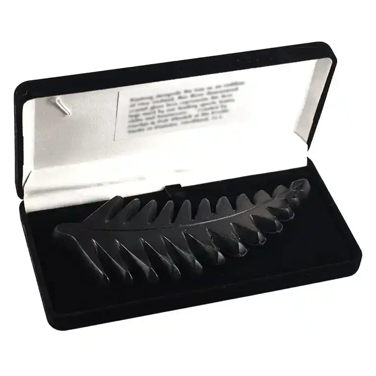 Glass ferns. Shiny finish