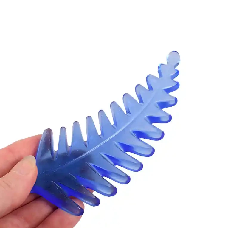 Glass ferns. Shiny finish