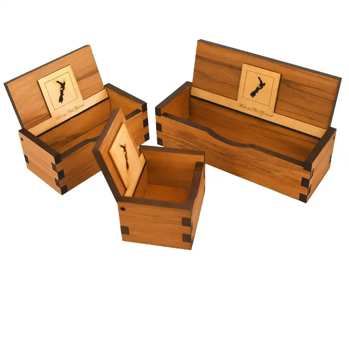 Rimu gift boxes Pōhutukawa