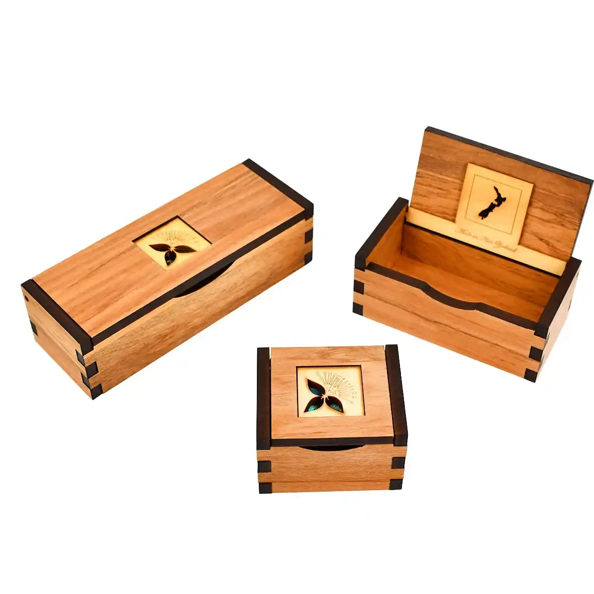 Rimu gift boxes Pōhutukawa