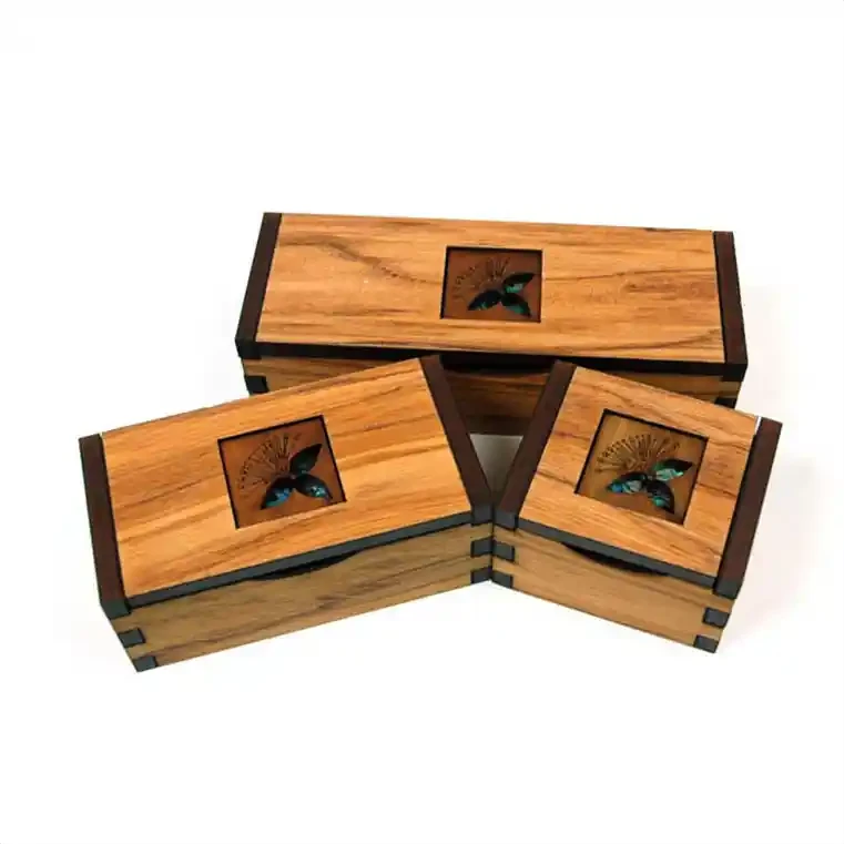 Rimu gift boxes Pohutukawa