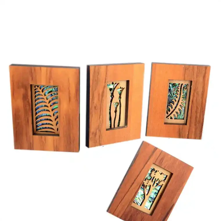 Rimu art block, rimu wallhanger