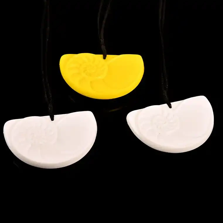 NZ resin nautilus pendants